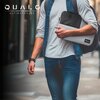 Etui na laptopa QUALO QPL-13-07 13.3 cali Szaro-czarny Funkcje dodatkowe Kieszonka na akcesoria