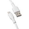 Kabel USB - Lightning QUALO Recycling QRC-AL-00 12W 1.5 m Biały Obsługiwane zasilanie [W] do 12
