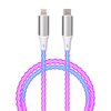 Kabel USB-C - Lightning QUALO Ultimate QCS-CL-00 1 m Biało-srebrny