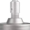 Na zdjęciu widoczny jest metalowy element narzędzia z gwintem i otworem bocznym, o gładkiej, srebrnej powierzchni. Produkt to "Otwornica GRAPHITE 55H324".