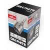 Kwadratowe opakowanie produktu "GRAPHITE 55H325" z grafiką otwornicy i oznaczeniem średnicy "Ø80 mm" na tle imitującym beton. Na opakowaniu znajdują się także ikony z napisami: "BETON", "HEX", "WIERCENIE Z UDAREM", "TCT".