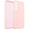 Etui BELINE Silicone do Samsung Galaxy S25+ Różowo-złoty