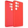 Etui BELINE Silicone do Samsung Galaxy S25 Ultra Czerwony