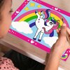 Malowanie po numerach RAVENSBURGER CreArt Fairytale Ponies 23964 Funkcje rozwojowe Wyobraźnia