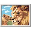 Malowanie po numerach RAVENSBURGER CreArt Lion and Baby 23976