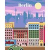 Malowanie po numerach RAVENSBURGER CreArt Berlin 25521 Typ Na kartonie