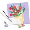 Malowanie po numerach RAVENSBURGER CreArt Bukiet kwiatów Tulipany 25518 Funkcje rozwojowe Kreatywność