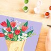 Malowanie po numerach RAVENSBURGER CreArt Bukiet kwiatów Tulipany 25518 Funkcje rozwojowe Wyobraźnia