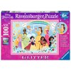 Puzzle RAVENSBURGER Glitter Disney Princess 13326 (100 elementów)