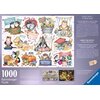 Puzzle RAVENSBURGER Szalone Koty kalendarz 12001452 (1000 elementów) Seria Quality
