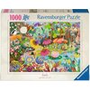 Puzzle RAVENSBURGER Świat kwiatów 12001456 (1000 elementów)