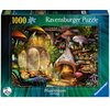 Puzzle RAVENSBURGER Domek z grzybami 12001525 (1000 elementów)