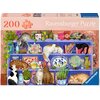 Puzzle RAVENSBURGER Koty na półce 12001367 (200 elementów)