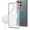 Etui CELLY Gelskinmag do Samsung Galaxy S25 Ultra Przezroczysty Materiał Poliwęglan