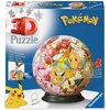 Puzzle 3D RAVENSBURGER Kula Pokémon Postacie 11595 (72 elementy)