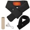 Podgrzewany szal MISSION AIR E-Scarf + Powerbank (rozmiar S) Czarny Wyposażenie Kieszeń na powerbank