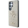 Etui GUESS Fixed Glitter Big 4G Metal Logo do Samsung Galaxy S25 Ultra Złoty Seria telefonu Galaxy S