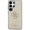 Etui GUESS Fixed Glitter Big 4G Metal Logo do Samsung Galaxy S25 Ultra Złoty Model telefonu Galaxy S25 Ultra