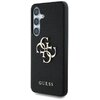 Etui GUESS Grained Big 4G Logo Small Classic Logo do Samsung Galaxy S25 Czarny Seria telefonu Galaxy S