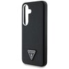 Etui GUESS Grained Triangle Logo MagSafe do Samsung Galaxy S25 Czarny Typ Etui magnetyczne