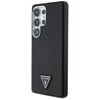 Etui GUESS Grained Triangle Logo MagSafe do Samsung Galaxy S25 Ultra Czarny Seria telefonu Galaxy S