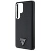 Etui GUESS Grained Triangle Logo MagSafe do Samsung Galaxy S25 Ultra Czarny Typ Etui magnetyczne