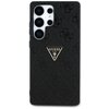 Etui GUESS Hot stamp 4G Pattern Triangle Metal Logo do Samsung Galaxy S25 Ultra Czarny Model telefonu Galaxy S25 Ultra