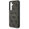 Etui GUESS Leather 4G Colored Ring Classic Logo MagSafe do Samsung Galaxy S25 Brązowy Typ Etui magnetyczne