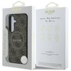 Etui GUESS Leather 4G Colored Ring Classic Logo MagSafe do Samsung Galaxy S25+ Brązowy Marka telefonu Samsung