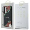 Etui GUESS Leather 4G Flowers Print Metal Classic Logo MagSafe do Samsung Galaxy S25 Czarny Marka telefonu Samsung