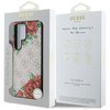 Etui GUESS Leather 4G Flowers Print Metal Classic Logo MagSafe do Samsung Galaxy S25 Ultra Różowy Marka telefonu Samsung