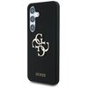 Etui GUESS Silicone Big 4G Logo Bottom Script do Samsung Galaxy S25 Czarny Seria telefonu Galaxy S