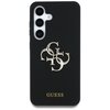 Etui GUESS Silicone Big 4G Logo Bottom Script do Samsung Galaxy S25 Czarny Model telefonu Galaxy S25