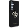 Etui GUESS Silicone Big 4G Logo Bottom Script do Samsung Galaxy S25 Czarny Kompatybilność Samsung Galaxy S25
