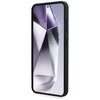 Etui GUESS Silicone Big 4G Logo Bottom Script do Samsung Galaxy S25 Czarny Dominujący kolor Czarny