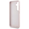 Etui GUESS Silicone Big 4G Logo Bottom Script do Samsung Galaxy S25 Różowy Gwarancja 24 miesiące