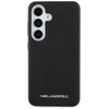 Etui KARL LAGERFELD Saffiano Full Wrapped Elongated Metal Logo MagSafe do Samsung Galaxy S25 Czarny Model telefonu Galaxy S25
