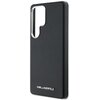 Etui KARL LAGERFELD Saffiano Full Wrapped Elongated Metal Logo MagSafe do Samsung Galaxy S25 Ultra Czarny Typ Etui magnetyczne