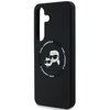 Etui KARL LAGERFELD Silicone Double Heads And Circle MagSafe do Samsung Galaxy S25+ Czarny Typ Etui magnetyczne