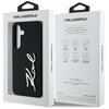 Etui KARL LAGERFELD Silicone Metal Signature Logo do Samsung Galaxy S25 Czarny Marka telefonu Samsung