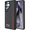 Etui RED BULL Real Carbon Fiber Powerbar MagSafe do Samsung Galaxy S25 Ultra Czarny