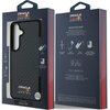 Etui RED BULL Real Carbon Fiber Shiny Logo MagSafe do Samsung Galaxy S25 Czarny Marka telefonu Samsung