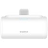 Powerbank BASEUS Compact IP 5000 mAh 20W Biały Prąd wyjściowy [A] 2.4