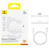 Powerbank BASEUS Compact IP 5000 mAh 20W Biały Typ ładowania Fast Charge
