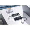 Powerbank BASEUS Free2Pull 10000 mAh 30W Czarny Typ kabla Kabel USB-C - USB-C