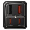 Ładowarka sieciowa BASEUS GaN6 Pro 65W Czarny Kabel w zestawie USB-C - USB-C