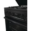 Kuchnia GORENJE MEKS5141BM ExtraSteam 3 Programy parowe, Pizza, Air Fry Kolor płyty grzewczej Czarny