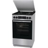 Kuchnia GORENJE MEKS5121SM ExtraSteam 3 Programy parowe, Pizza, Air Fry Typ prowadnic Drabinkowe