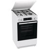 Kuchnia GORENJE MEKS5121WM ExtraSteam 3 Programy parowe, Pizza, Air Fry Szerokość [cm] 50