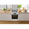 Kuchnia GORENJE MEKS5121WM ExtraSteam 3 Programy parowe, Pizza, Air Fry Wyposażenie Płytka blacha do pieczenia